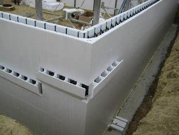 Photos from ICF Installation Associates, LLC The following pictures are taken at various jobs we have done. The first ones are of the basement of an A