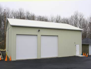 Medium Sized Buildings Build with enough room for several cars and a workshop!
