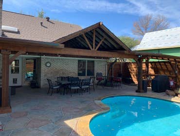 Fence and Pergola