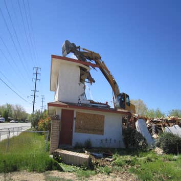 Desert View Neighborhood Demolition This project consisted of Two 2-story 8 Complex Apartment buildings, Each Building was demolished, hauled off wit