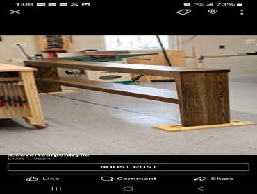 Console table build