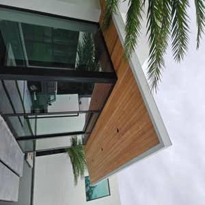 Photos by Lam Paint Service #2 Wooden ceiling preparation and stain application