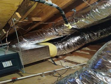 Photos by The Attic Insulation Specialists, Inc #27 Attic cleaning & Insulation Replacement Pacific Palisades Los Angleles