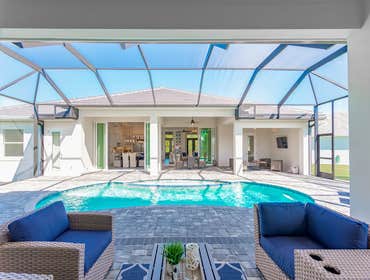 Photos by Luke Brothers Custom Homes LLC #19 The Grand Cayman Model is a Contemporary West Indies Design that revolves around the expansive outdoor liv