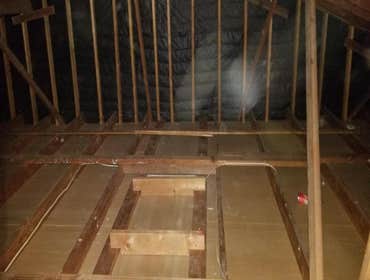 Attic After Cleaning