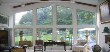 Custom shape windows Contemporary windows in West Hartford