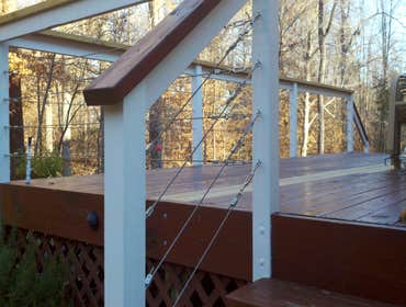 We can repair, repaint or rebuild your deck