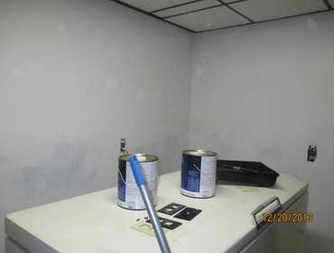 storage room before paint