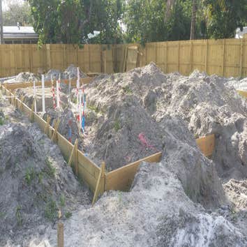 New Construction We are currently building a house for the City of Pompano Beach