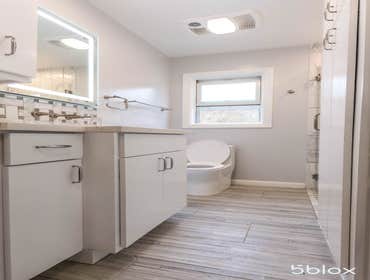 Bathroom Remodel In La Habra (Before/After) What a beautiful transformation! Look at our last project for our happy costumers, the Ospital family in La