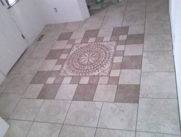 Travertine entryway in stanwoo