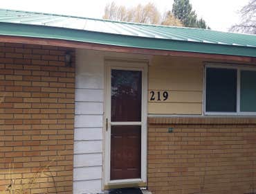 Replaced damaged siding