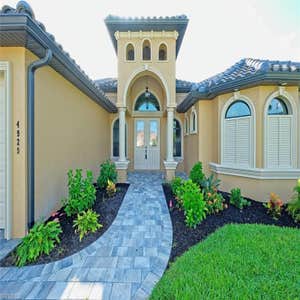 Custom Waterfront Residence. Cape Coral ICF (Insulated Concrete Form) custom residence.