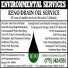 Reno Drain Oil Service logo