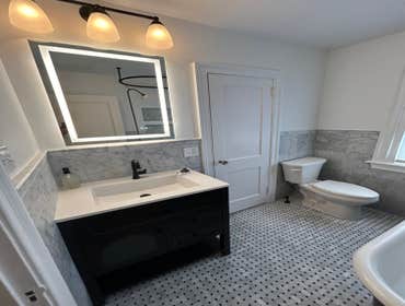 Photos by Honey Brook Custom Carpentry LLC #1 Bathroom Renovation