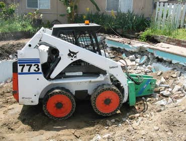 Project photos from Torres Demolition Contractor Swimming pool close out and backfill