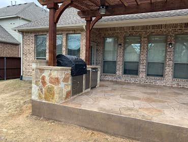 Fence and Pergola