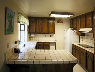 kitchen - before remodel