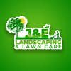J&e Landscaping and Lawn Care logo