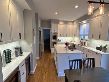 Olney, MD kitchen remodel by Talon Construction Inc.