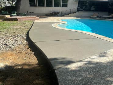 Pool concrete repair
