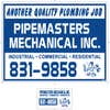 Pipemasters Mechanical, Inc logo