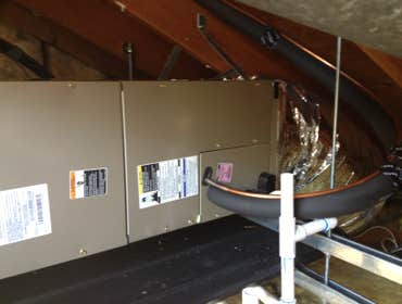 Project photos from Grimes Mechanical Residential Heat Pump Split System
Thanks Michael for the work.
God speed,
Scott