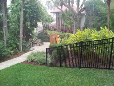 Grand Cypress Pool Fence