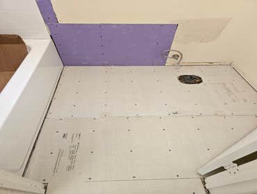 Fine Design Remodeling resume painting, frame, tile, cabinet install, shower, more.