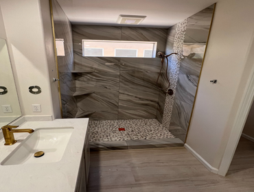 Photos by Full Tile Flooring Inc #1 At Full Tile Flooring Inc., we transform your spaces with quality, design, and precision. We specialize in remodeli