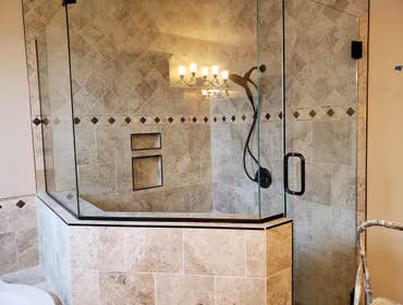 Photos by North Country Construction Inc #1 We built this gorgeous 5,000 SF house for a client in the powderhorn. It has a attached 3 car garage on a n