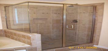 Cary NC bathroom renovation Triangle Home Solutions bathroom renovation included custom tile shower