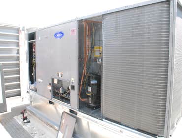 Rooftop Installation Rooftop HVAC Installation project.