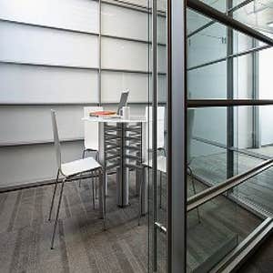 Architectural Glass in Phoenix Office Architectural Glass in Phoenix Arizona office complex.