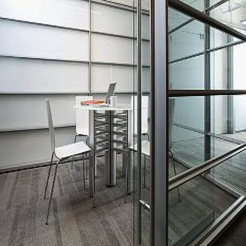 Architectural Glass in Phoenix Office Architectural Glass in Phoenix Arizona office complex.