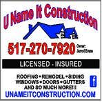 U Name It Construction LLC
