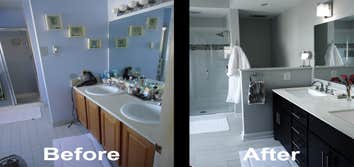 Bathroom renovations
