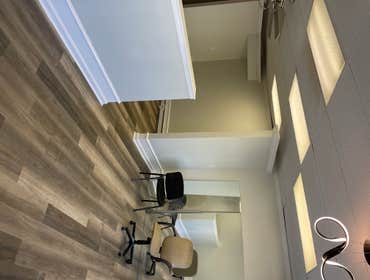 Photos by F Squared LLC #1 Renovated Beauty Salon
Demolition, framing, electrical, plumbing, drywall, paint, trim and flooring, also set up styling st