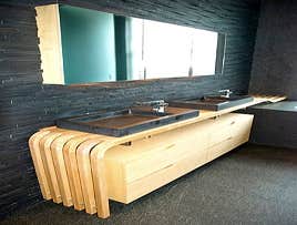 Wood and Tile