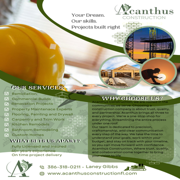 Acanthus Construction