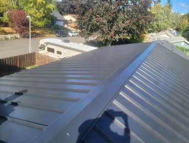 Photos by Seahawk Construction LLC #10 On this house we have replaced old sidin, windows and shingle roof to metal roof.
Home owners are Mike and There