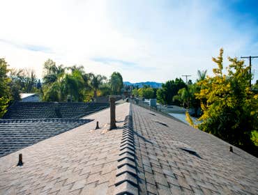 West Hills - Shingle Roof New shingle cool roof by Owners Corning - Amber color
