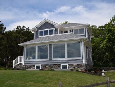 Award Winning Waterfront Retreat Complete remodel of a beach house.