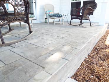 Custom Concrete Stamping