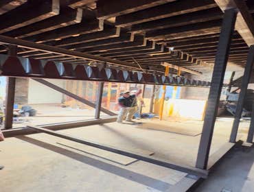 Photos by Troy Construction of Ny Inc #1 A complete structural renovation and interior transformation of a historic New York brownstone, combining its 