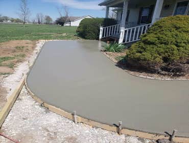 Photos by Stamped Concrete Denver LLC #1 Stamped concrete, often called textured or imprinted concrete, replicates the look of many different stones su