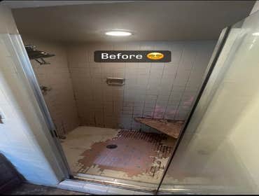 Photos by Grace Remodels & Construction #2 We gutted this bathroom and did a complete remodel.