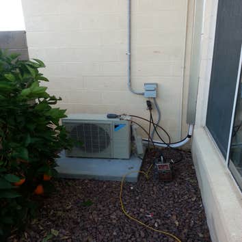 Mini Split Ductless System Kitchen
