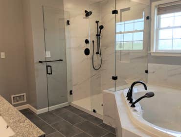 Updated Master Bathroom by Mione Family Remodeling #4