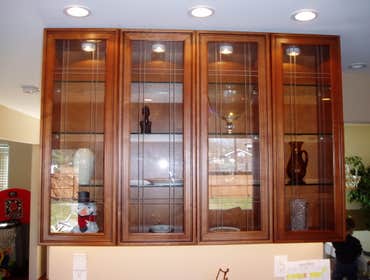 Kitchen Lighting Under counter Lighting and Pendant Lighting in a full Kitchen remodel project.
